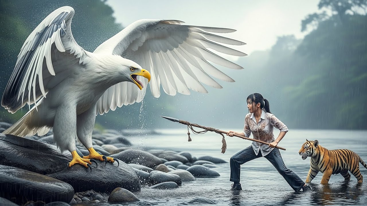 Part 9 - A Girl Alone Surviving In The Forest &ndash; Clash with the Colossal White Eagle