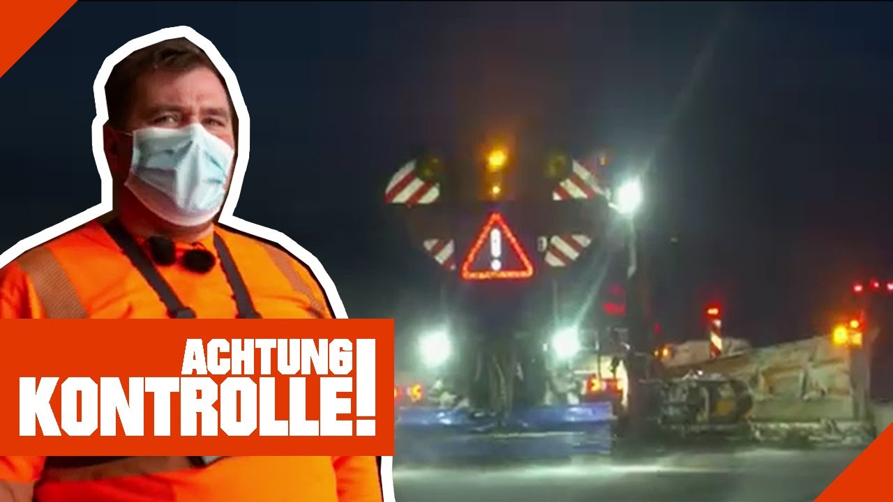 Sie sagen Eis und Glätte den Kampf an! Winterdienst Thüringen | 1/2 | Kabel Eins | Achtung Kontrolle