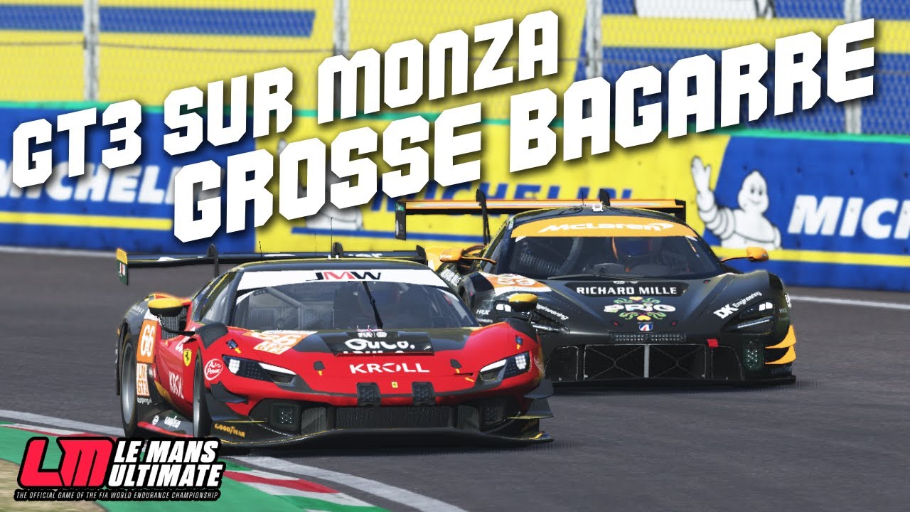 Bagarre Pendant 30 minutes ! Championnat GT3 LMU sur Monza