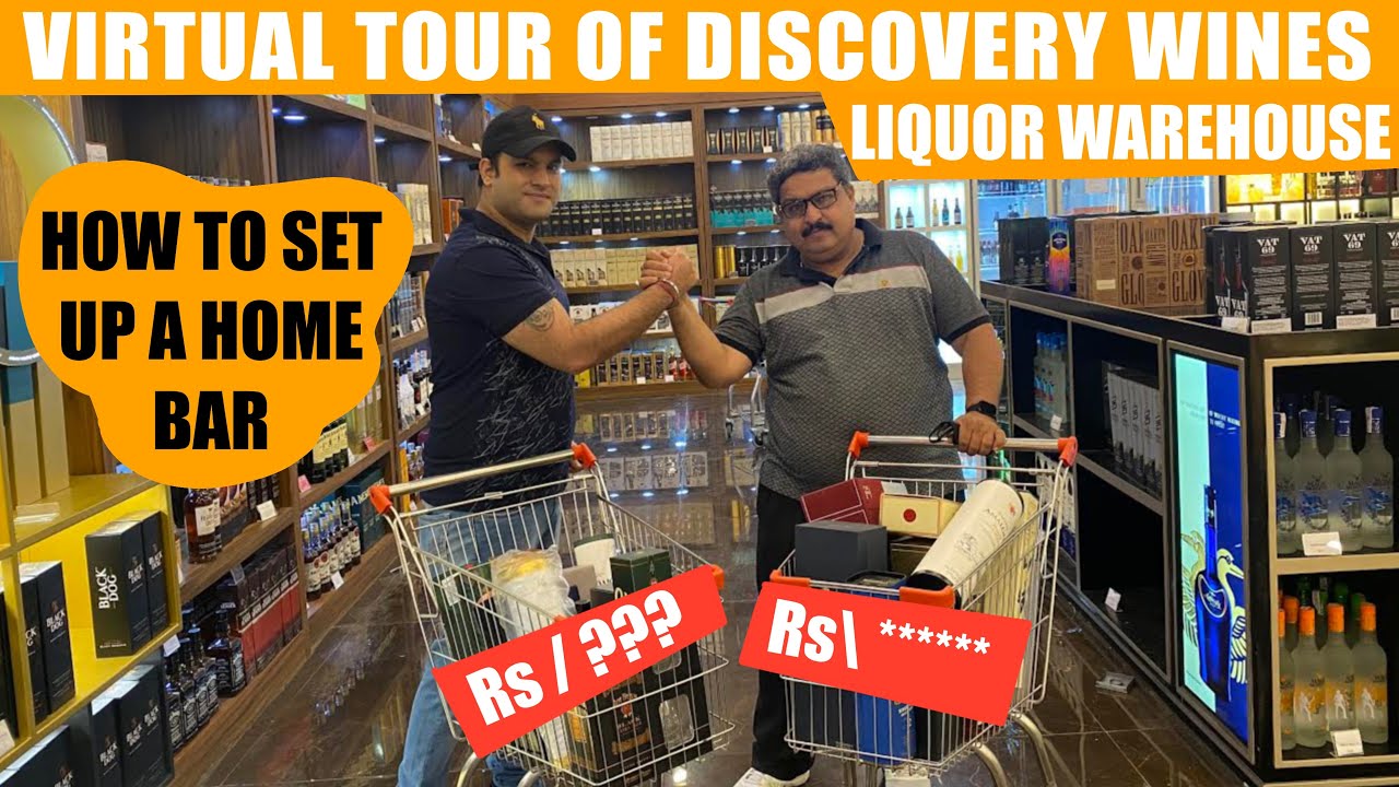 How to set up a Home Bar | Discovery Wines Liquor Warehouse L1 Virtual Tour | Game of Alcohols