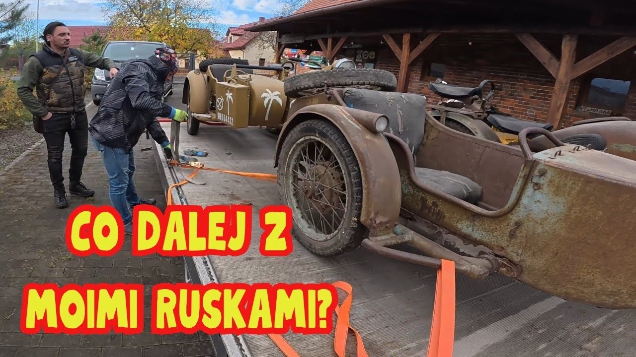 Prawdziwe radzieckie potwory! MW750 i M72 – jak BMW z frontu II wojny! 🏍️