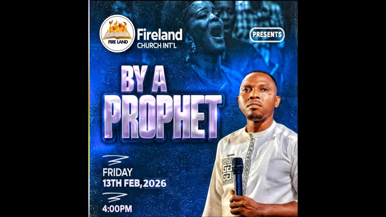 FRIDAY PROPHETIC AND PRAYER SERVICE WITH APST. DR. EZEKIEL JOSEPH || DATE: FEB 8TH 2026