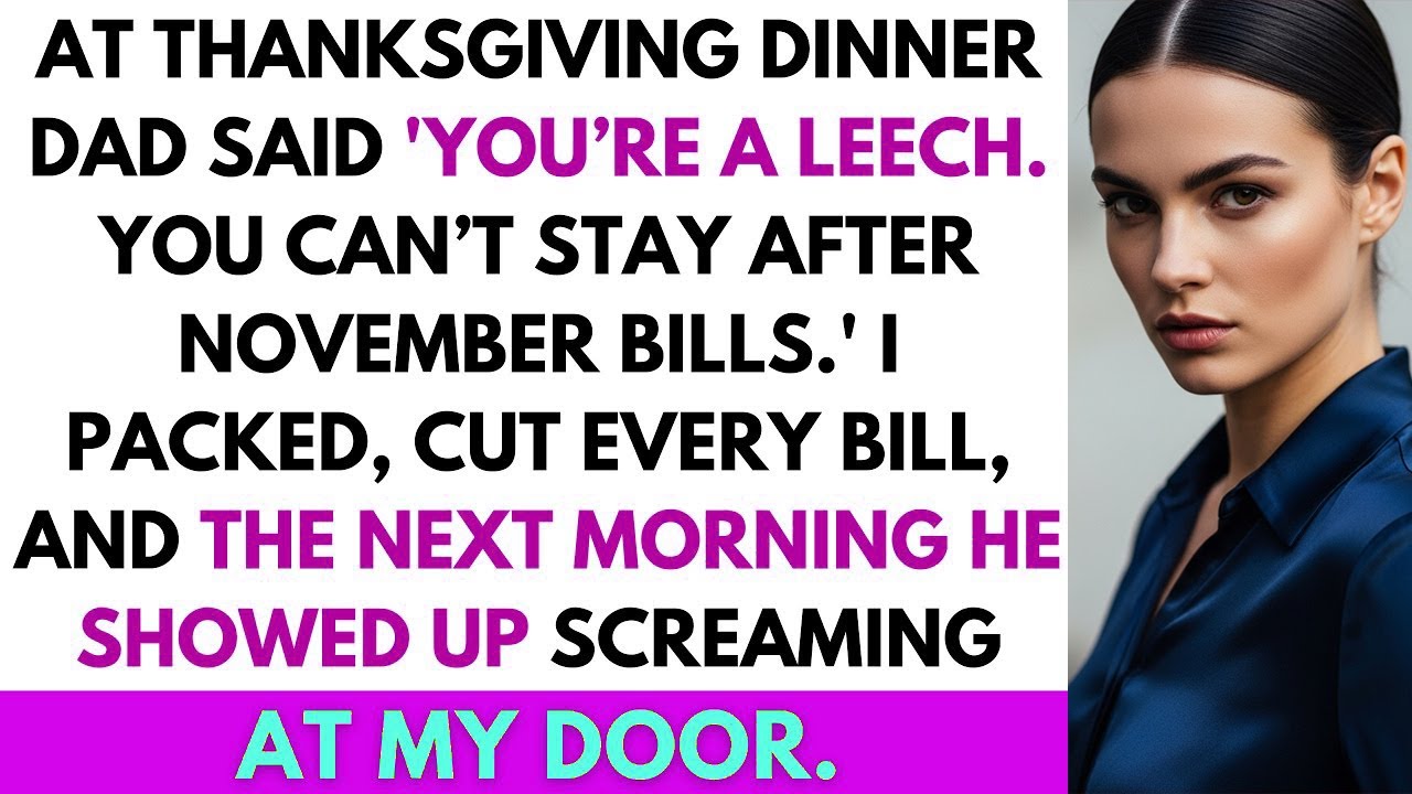 At Christmas Dinner, My Dad Announced “You're a Leech. You Can’t Stay Here Anymore”. So I Left