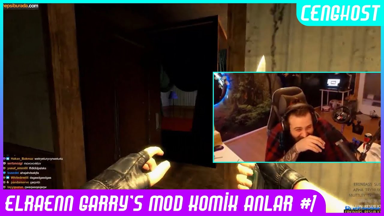 Elraenn Garry's Mod Komik Anlar #1 | Elraenn Limon Tayfa Komik Anlar | Cenghost