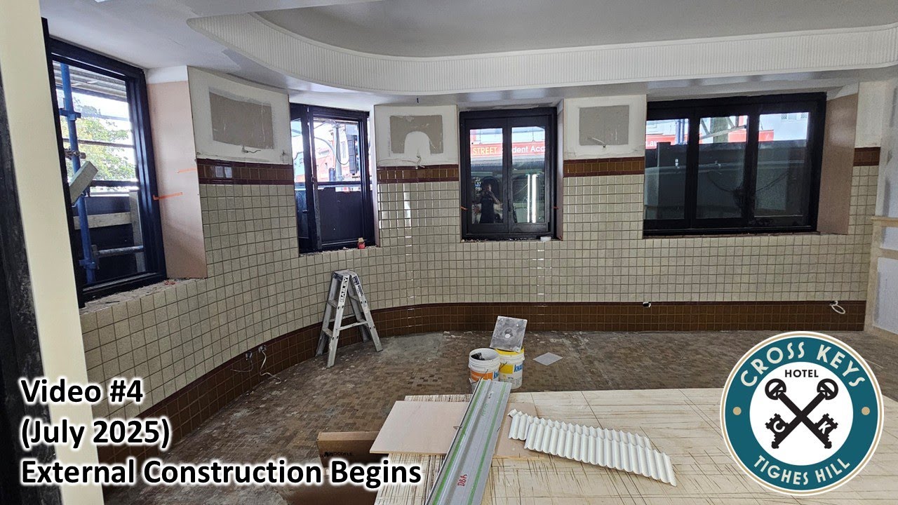Cross Keys Hotel - Tighes Hill / Build Update #4 - July 2025