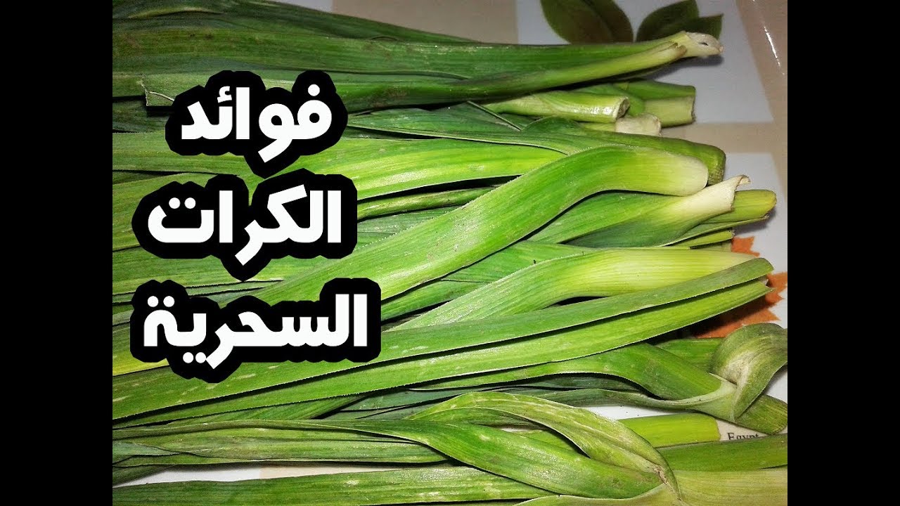 فوائد الكراث الأخضر الصحية واليك استخدامات الكرات الرائعة !!!!