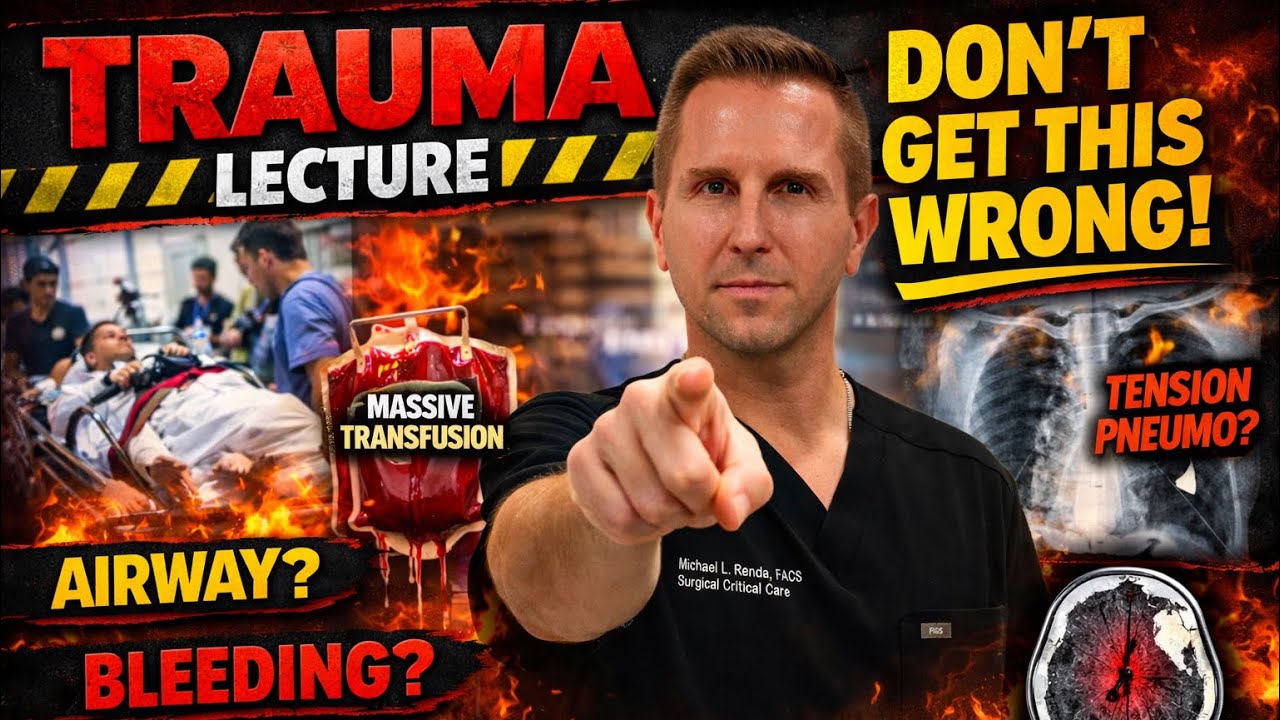 Get This Wrong and They Die | Trauma Resuscitation Explained 