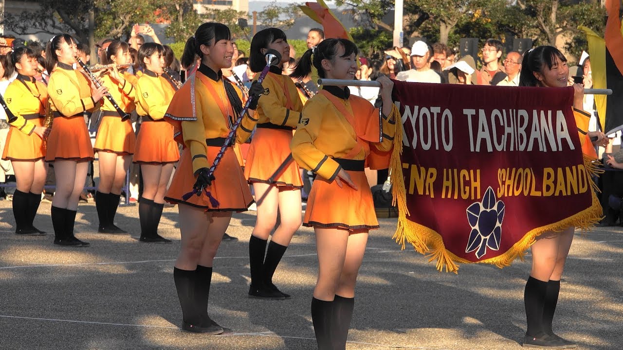 京都橘高校吹奏楽部 大阪キャッスルマーチング「4ｋ」Kyoto Tachibana SHS Band