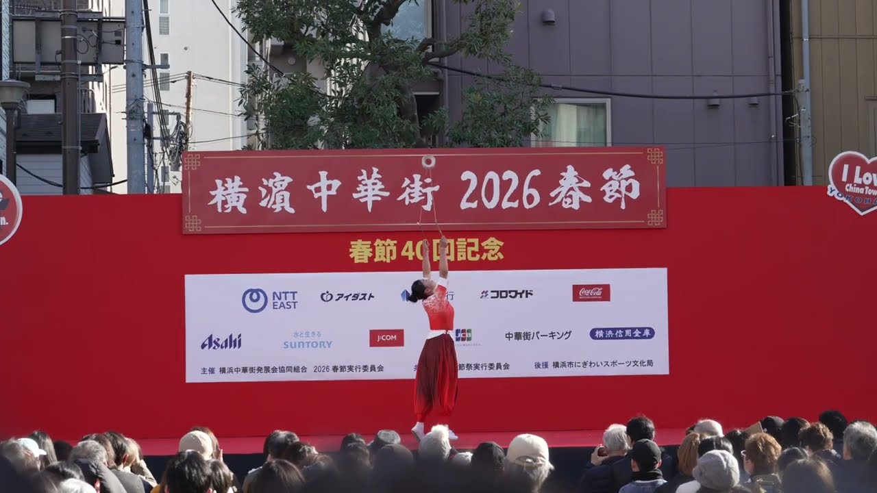 【コマ回し】張海輪雑技団  春節娯楽表演20260222