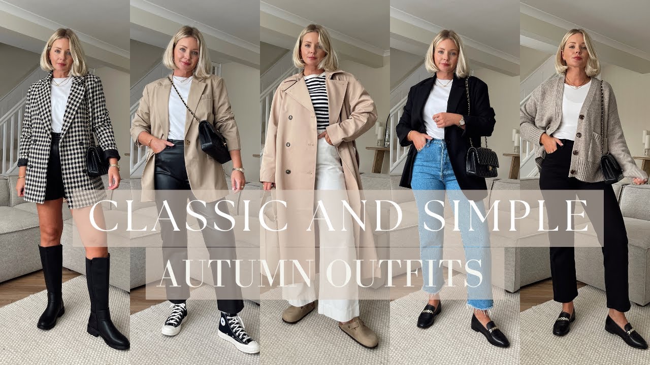 CLASSIC NEUTRAL AUTUMN OUTFITS