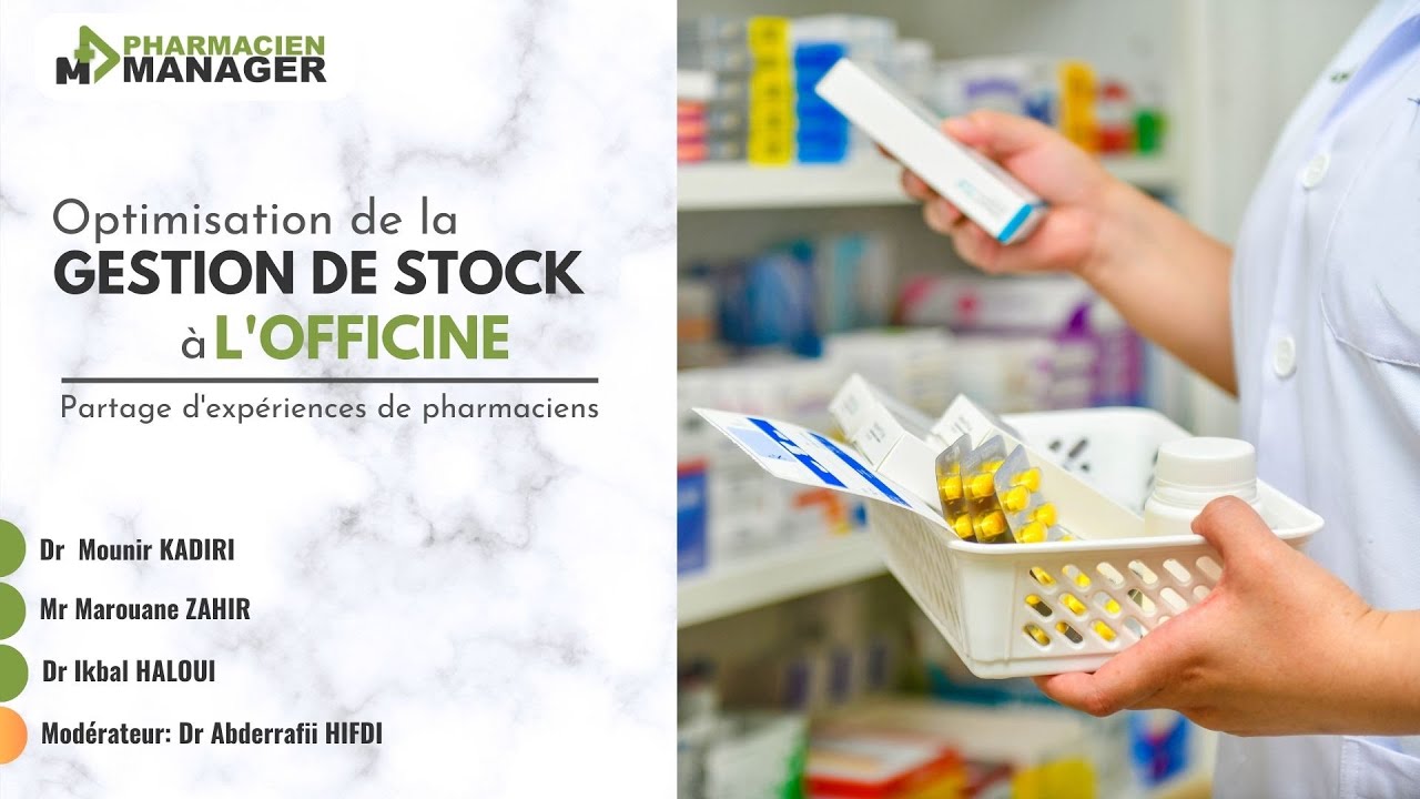 TABLE RONDE: OPTIMISATION DE LA GESTION DE STOCK À L’OFFICINE : PARTAGE D’EXPÉRIENCE PHARMACIENS