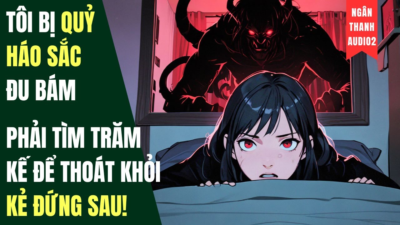 TÔI BỊ QUỶ HÁO SẮC ĐU BÁM, PHẢI TÌM TRĂM KẾ ĐỂ THOÁT KHỎI KẺ ĐỨNG SAU|TRUYỆN AUDIO | KINH DỊ