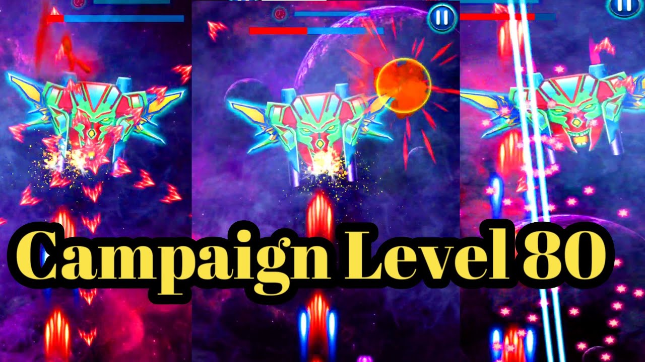 Campaign Level 80 GALAXY ATTACK ALIEN SHOOTER By King Of Aliens