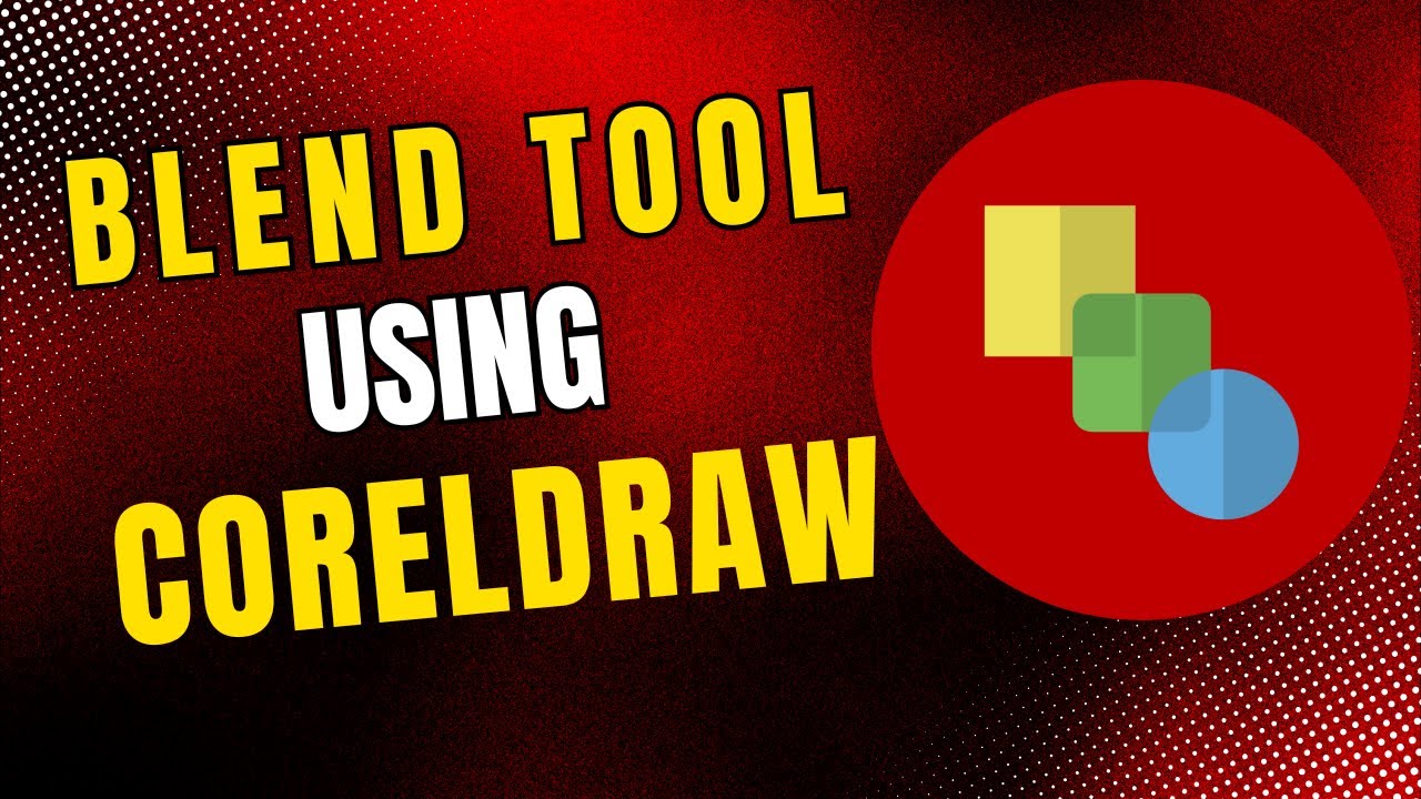 How to use blend tool in CorelDRAW