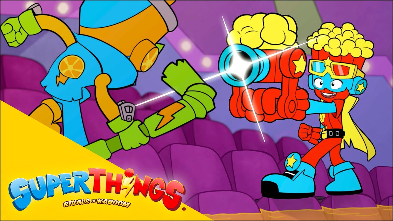 SUPERTHINGS NEON POWER⚡EP. 4 - INTAMPLARI LA CINEMA🍿| DESENE ANIMATE PENTRU COPII