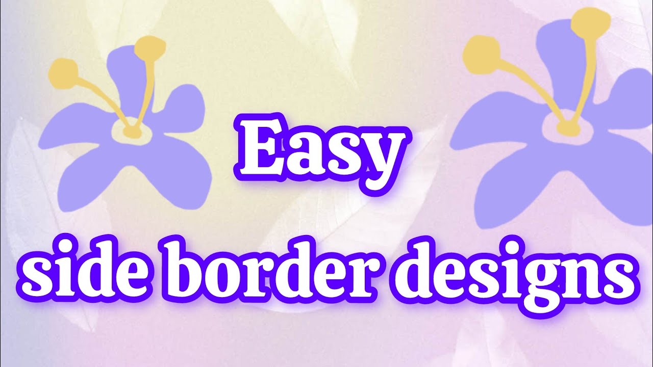 Simple side border designs ||  side ముగ్గులు