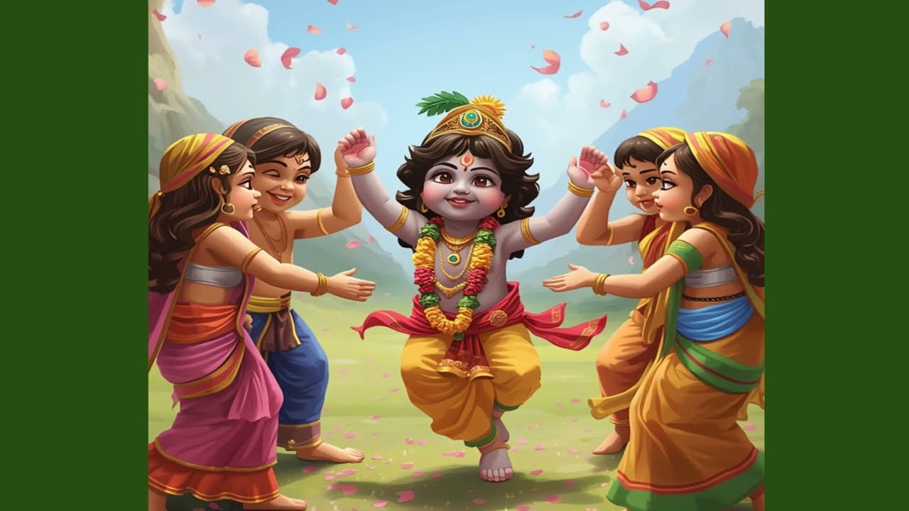 Achyutam Keshavam Krishna Damodaram 🙏 | Life-Changing Bhajan for Inner Peace | Divine Krishna Video