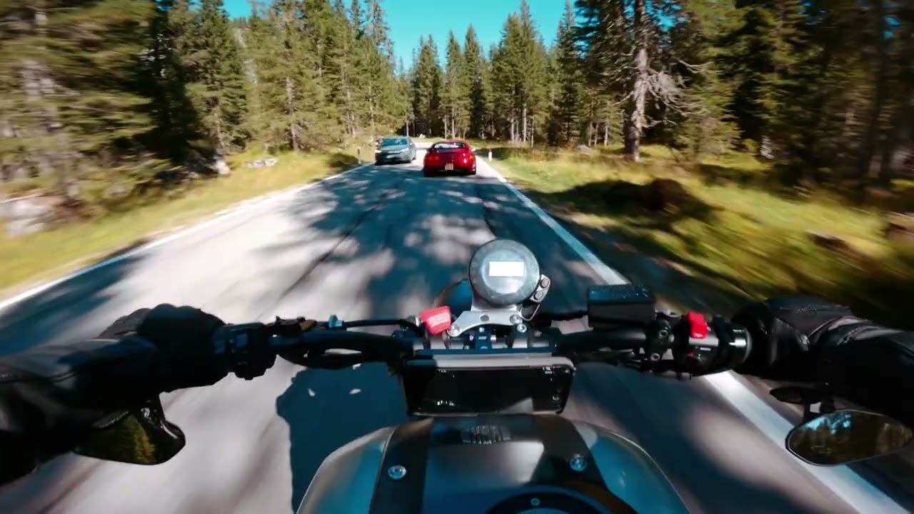 Calm and Scenice Ride  - XSR 900 - MR2 - Dolomites