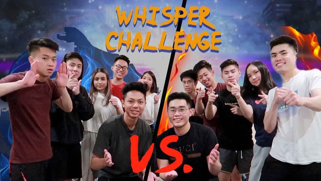 WHISPER CHALLENGE ft. Leonardo Edwin, Qania fanani, Edward Halim, Mario Atmadji, Tv two, and Axell!
