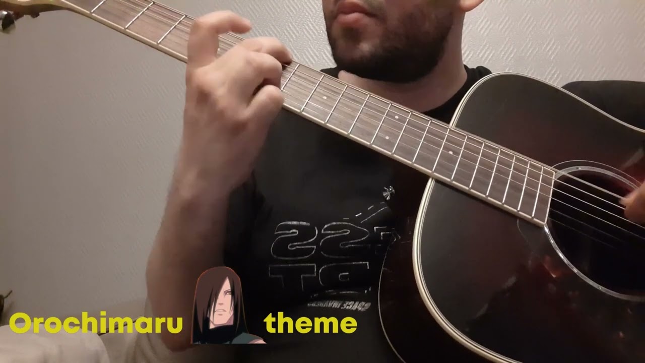 Orochimaru theme guitar