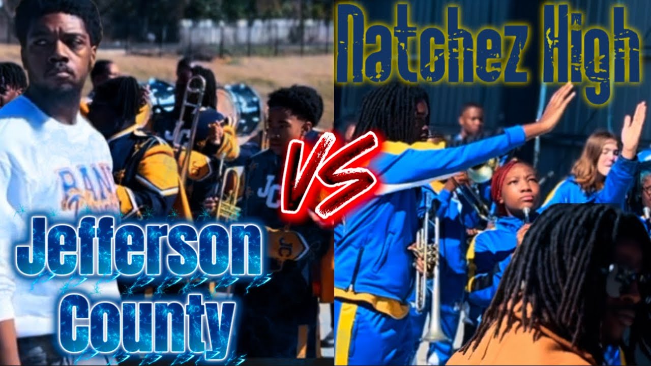 Jefferson County “Sounds of Thunder” Marching Vs Natchez High “Pride of Natchez” 2026 MUST WATCH