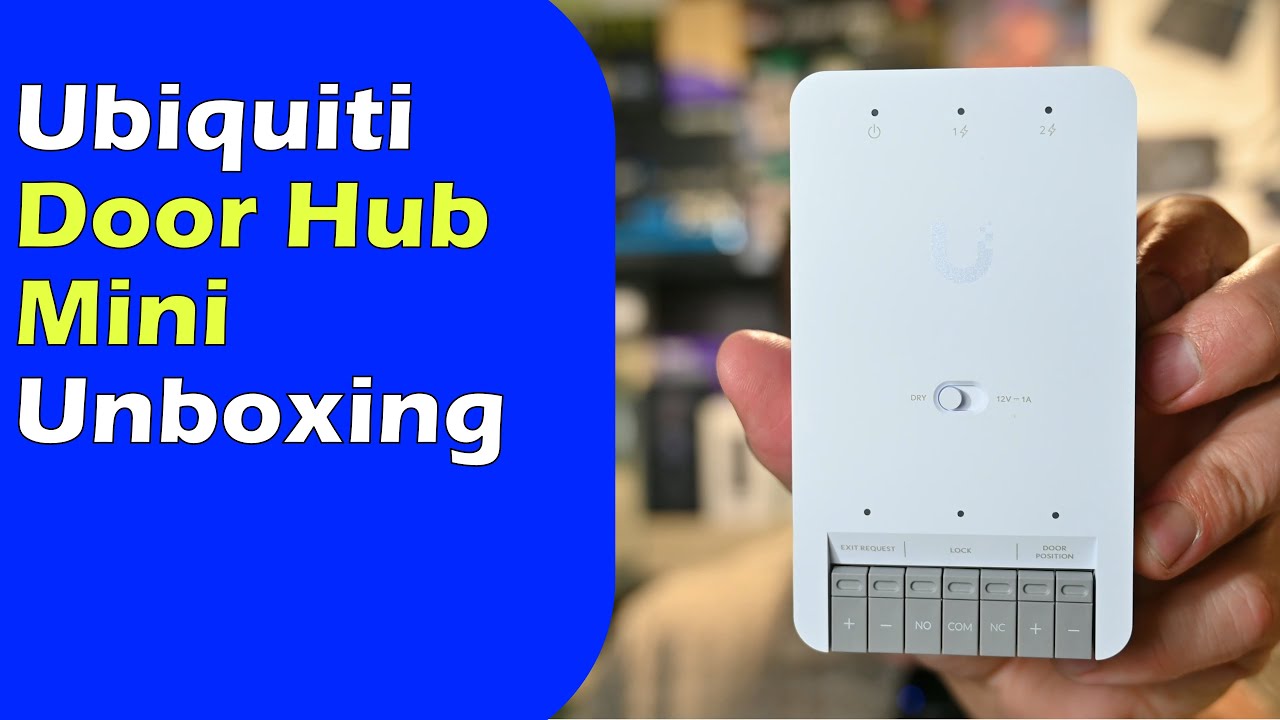 Ubiquiti Door Hub Mini - Unboxing