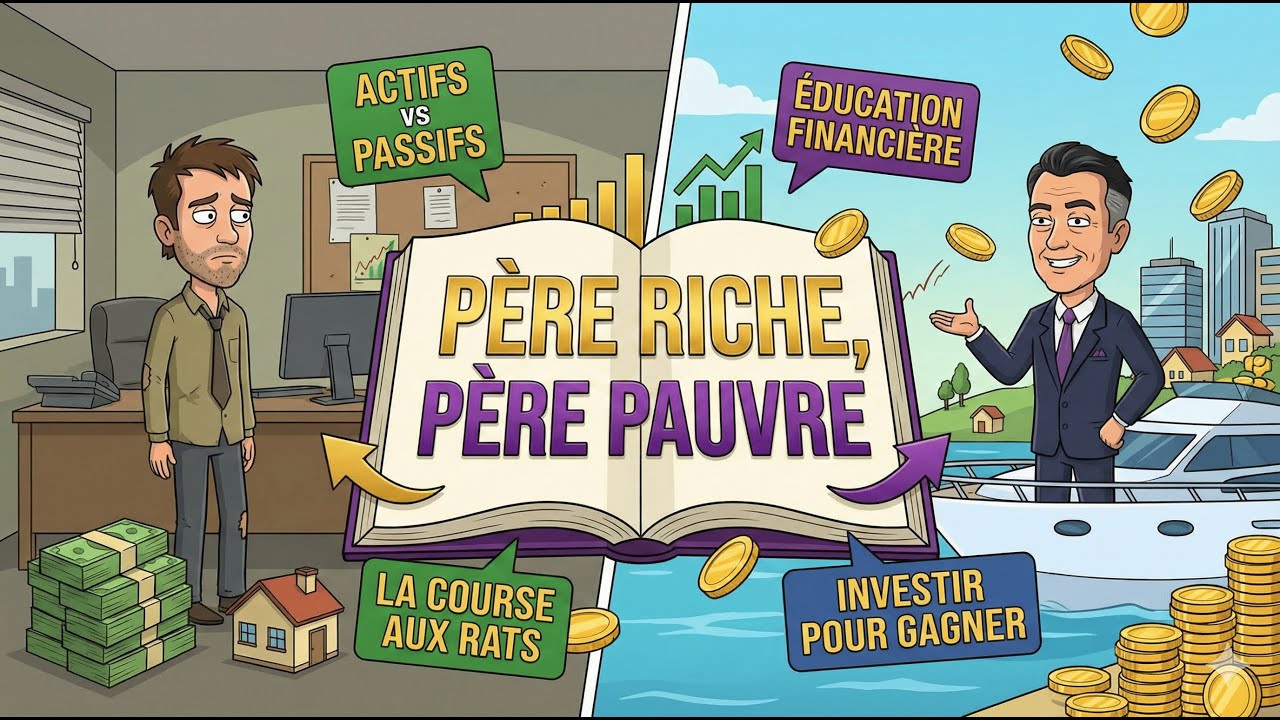 Réparer ses finances : Les leçons vitales de Père Riche Père Pauvre