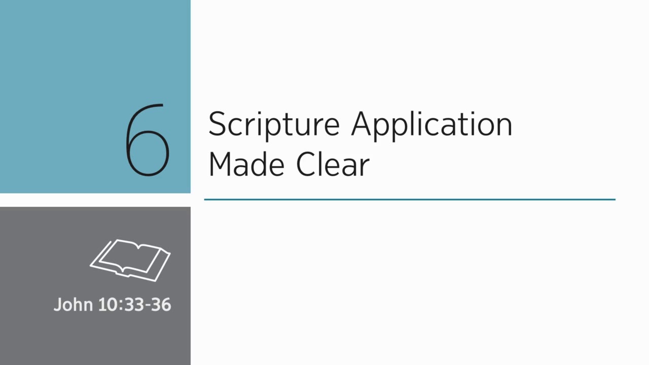 Scripture Application Made Clear