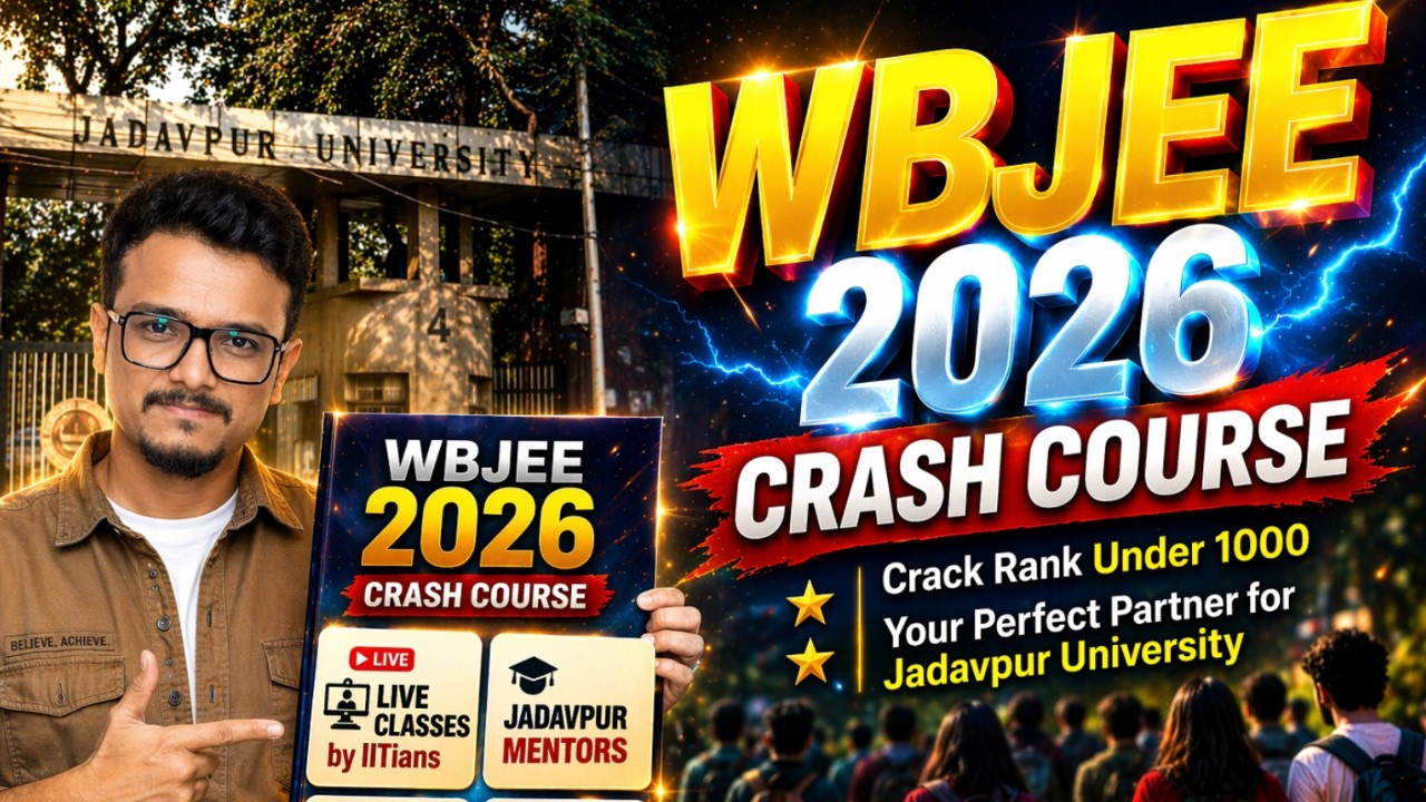 All About WBJEE 2026 Crash Course | Crack Jadavpur University with Edulavya #wbjee2026
