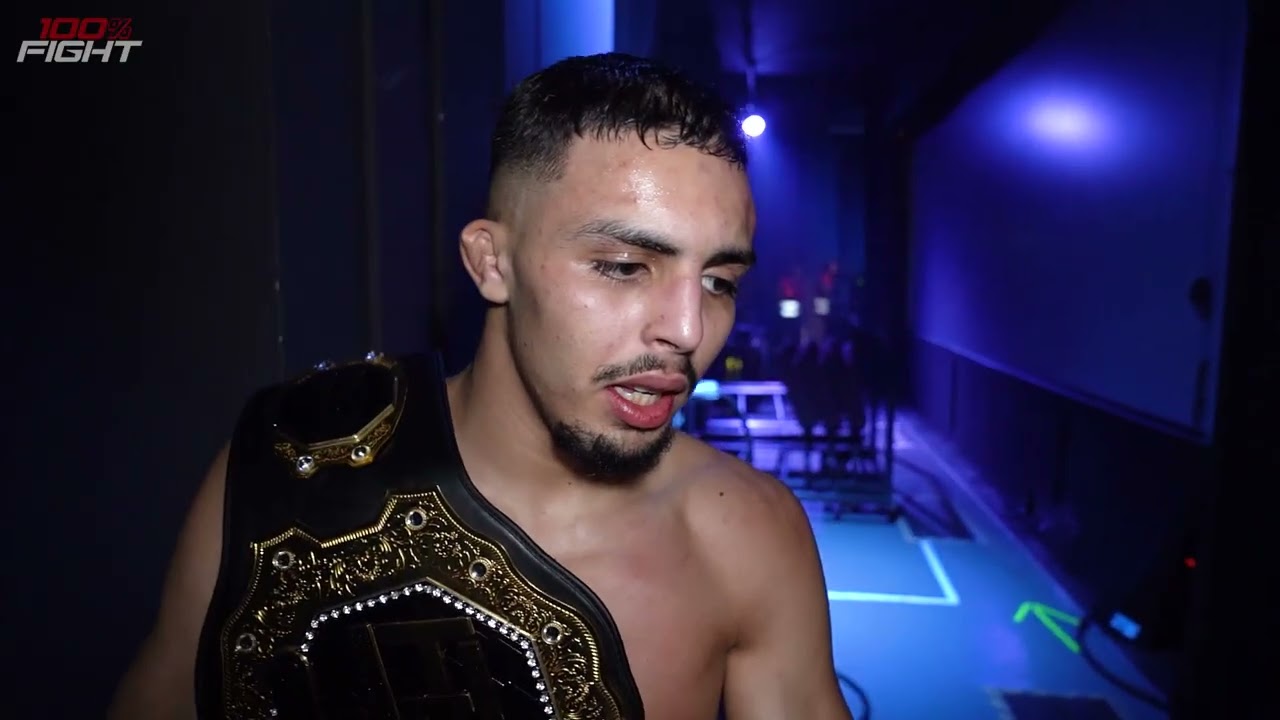 100%FIGHT 63 FER : WASSIM CHAINE vs BILAL LAMKHANAT (Finale 66kg)