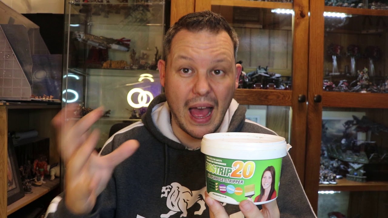 The best and easiest way to strip paint from Warhammer Models