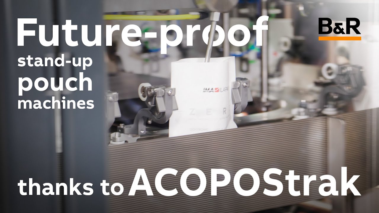 Compact, versatile and efficient pouch packaging with IMA Ilapak &ndash; automated by B&R