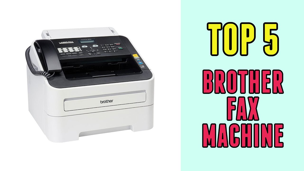 Brother Fax Machine: Upgrade your office communication
