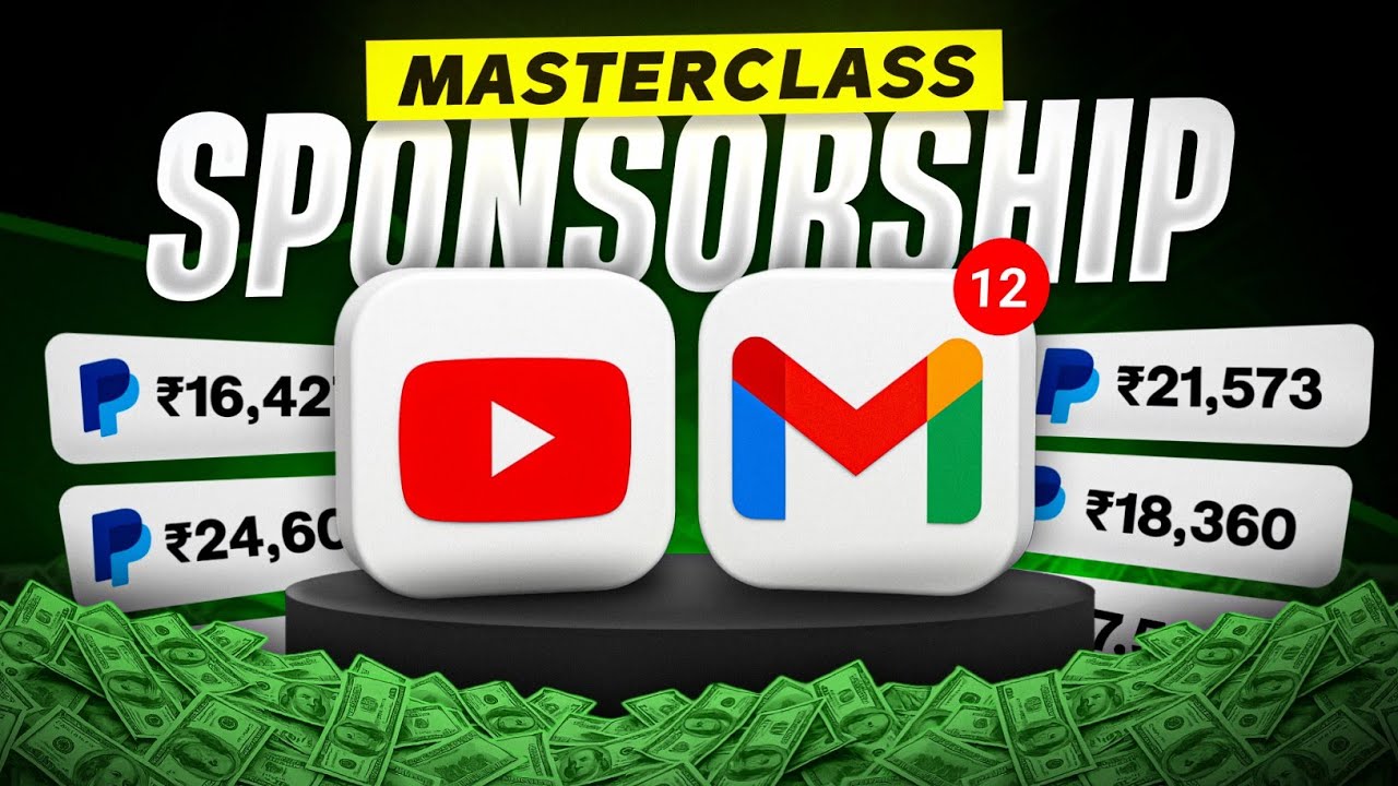 How I get SPONSORSHIPS on Every Video 😎