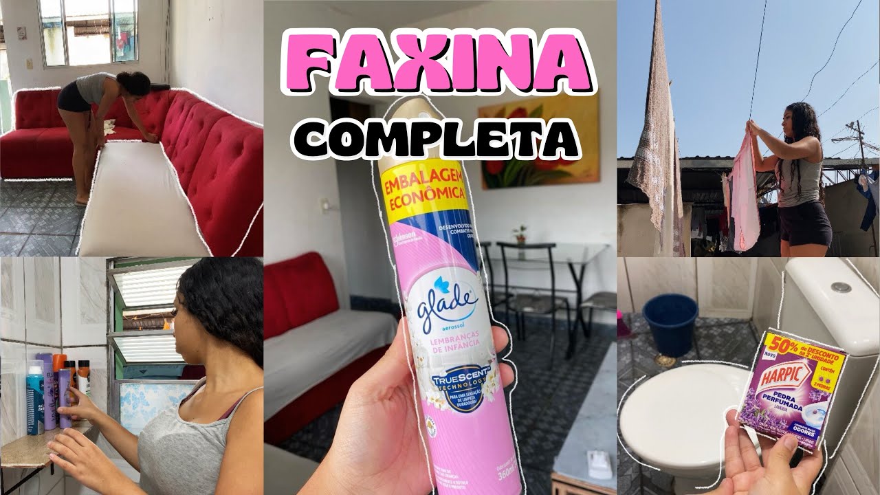 FAXINA COMPLETA - DONA DE CASA AOS 19 🏡💖