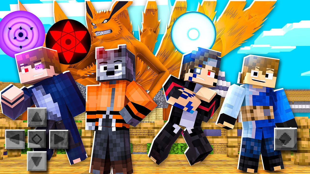 Minecraft PE : Naruto vs Boruto #1 - NOVA SÉRIE!! HISTÓRIA DO MUNDO DE NARUTO ATÉ BORUTO NA ADDON!!