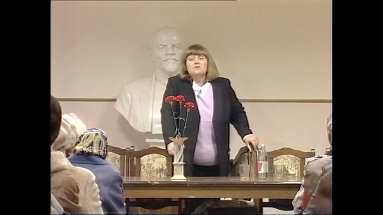 Светлана Свицкая встреча с избирателями 2003г.
