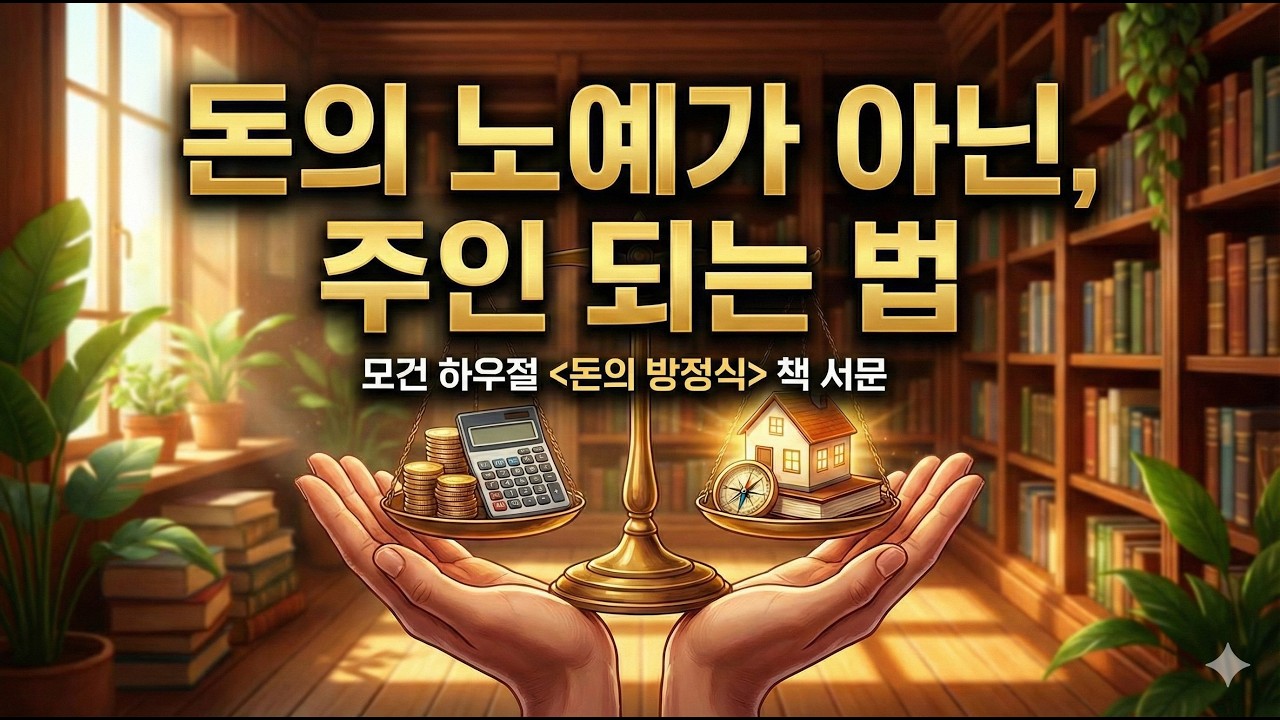 돈의방정식 모건하우절 [오늘의 책서문]