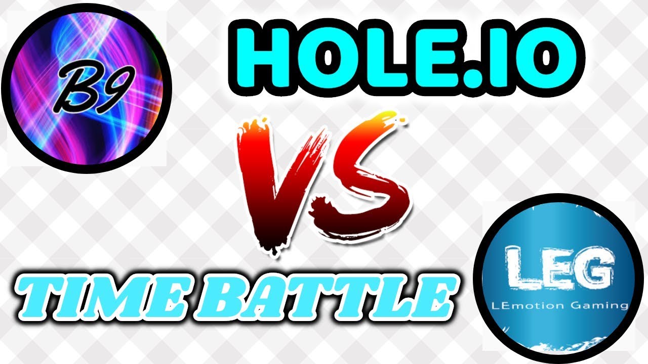 HOLE IO 100% TIME BATTLE VS LEMOTION GAMING