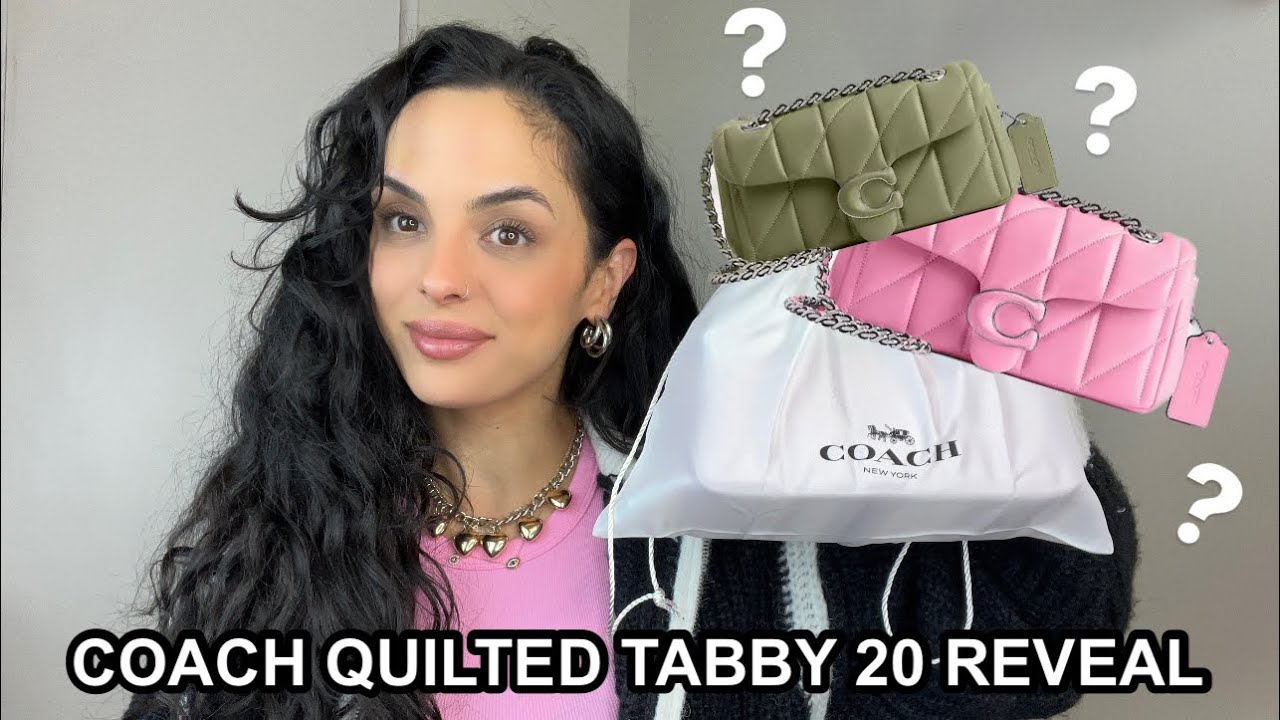Coach Quilted Tabby 20 Reveal / Я его оставлю себе? | elle be |