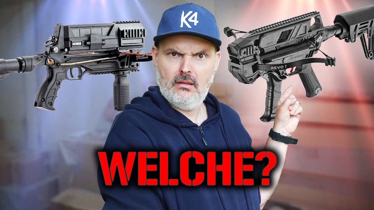 EK Revo7 oder Steambow Stinger Armbrust: Schloß oder Kante ?