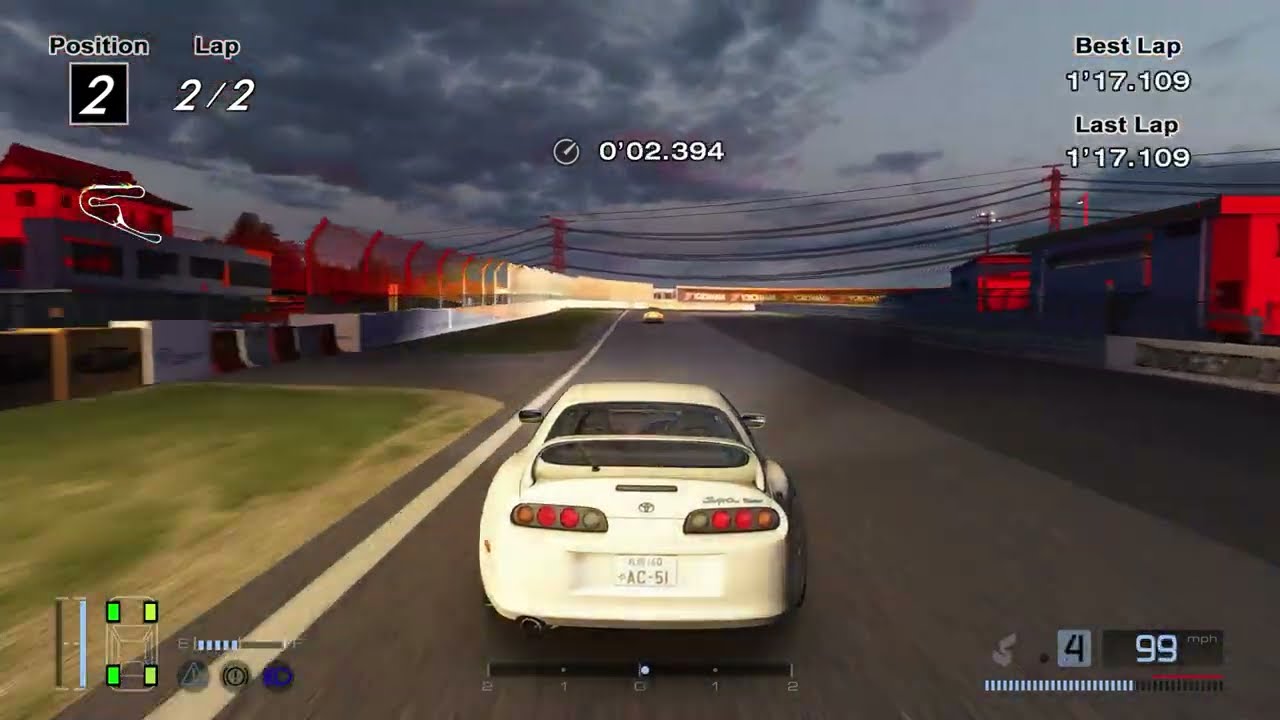Gran Turismo 4 Remaster | Toyota Supra RZ '97 @ Tsukuba Circuit | Assetto Corsa