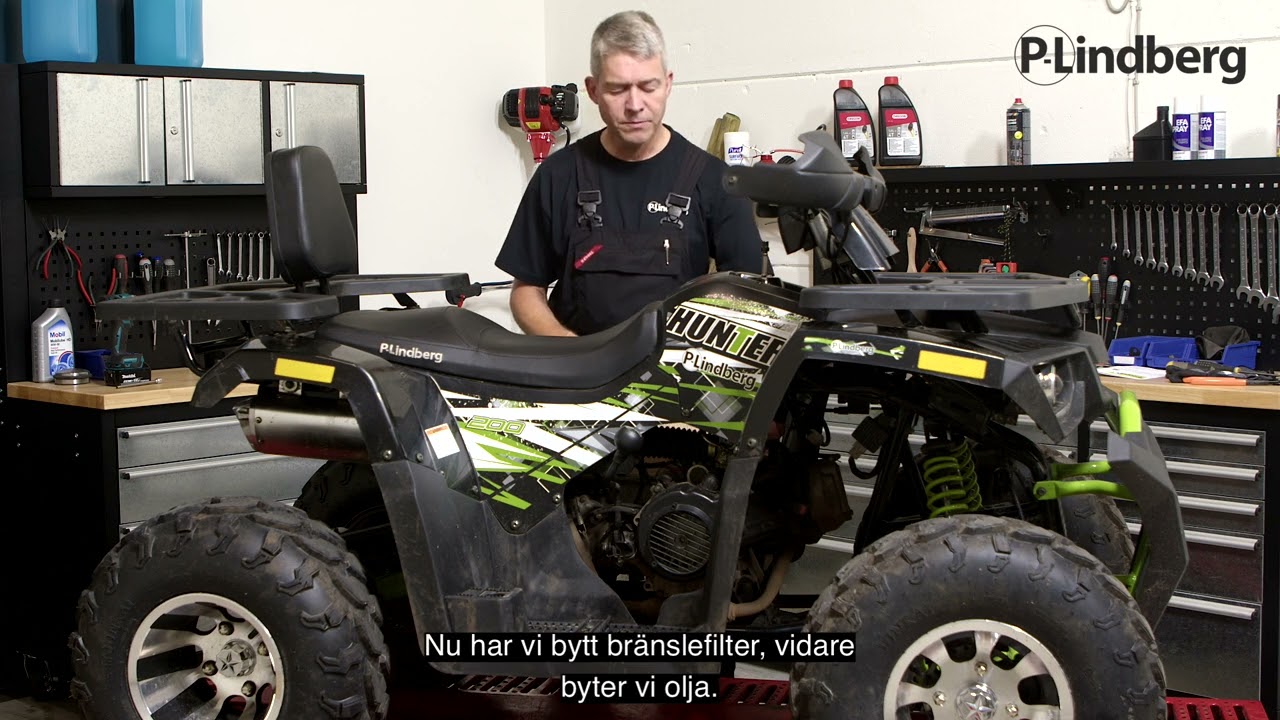 ATV Hunter 200, fyrhjuling och dess servicekit, P. Lindberg, 16-9