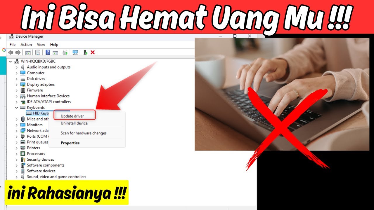 Kenapa Keyboard Laptop tidak Bisa Mengetik? Ini Solusinya !!!