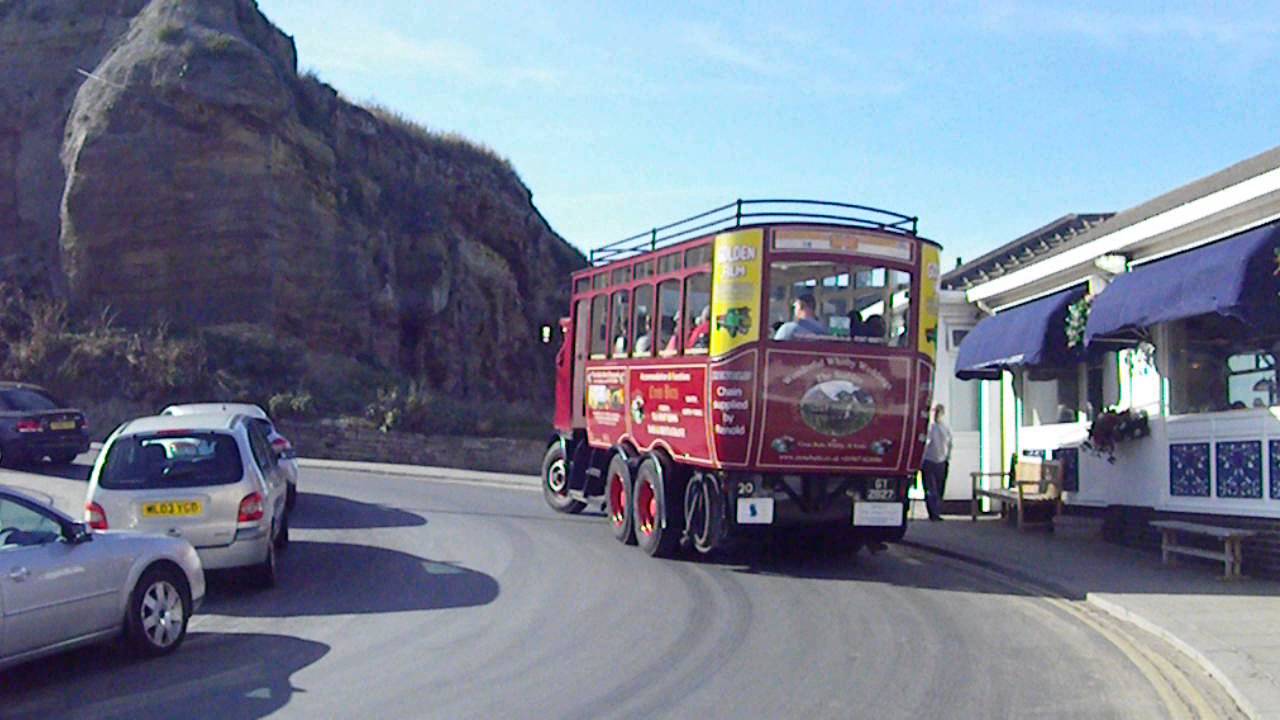 Bus mit Dampfantrieb