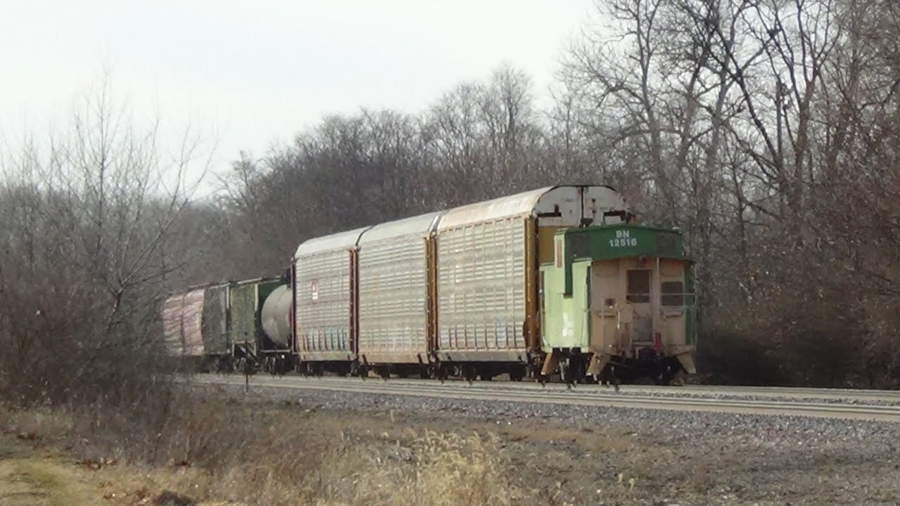 Rare Train: Caboose and Illinois Central 