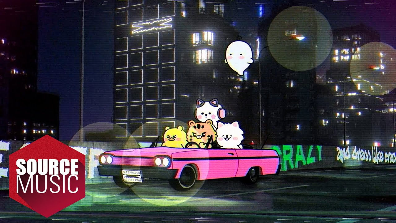 LE SSERAFIM (르세라핌) 'CRAZY -Japanese ver.- (feat. JP THE WAVY)' Official Visualizer