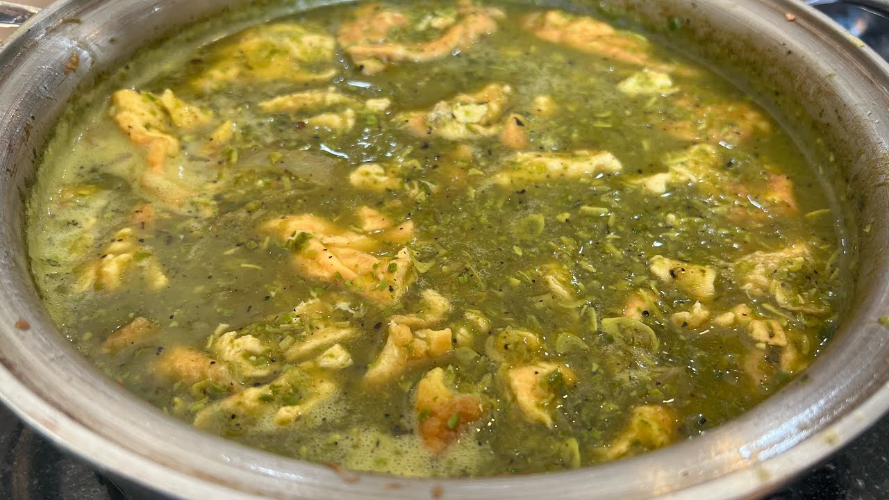 Salsa de guaje con huevo