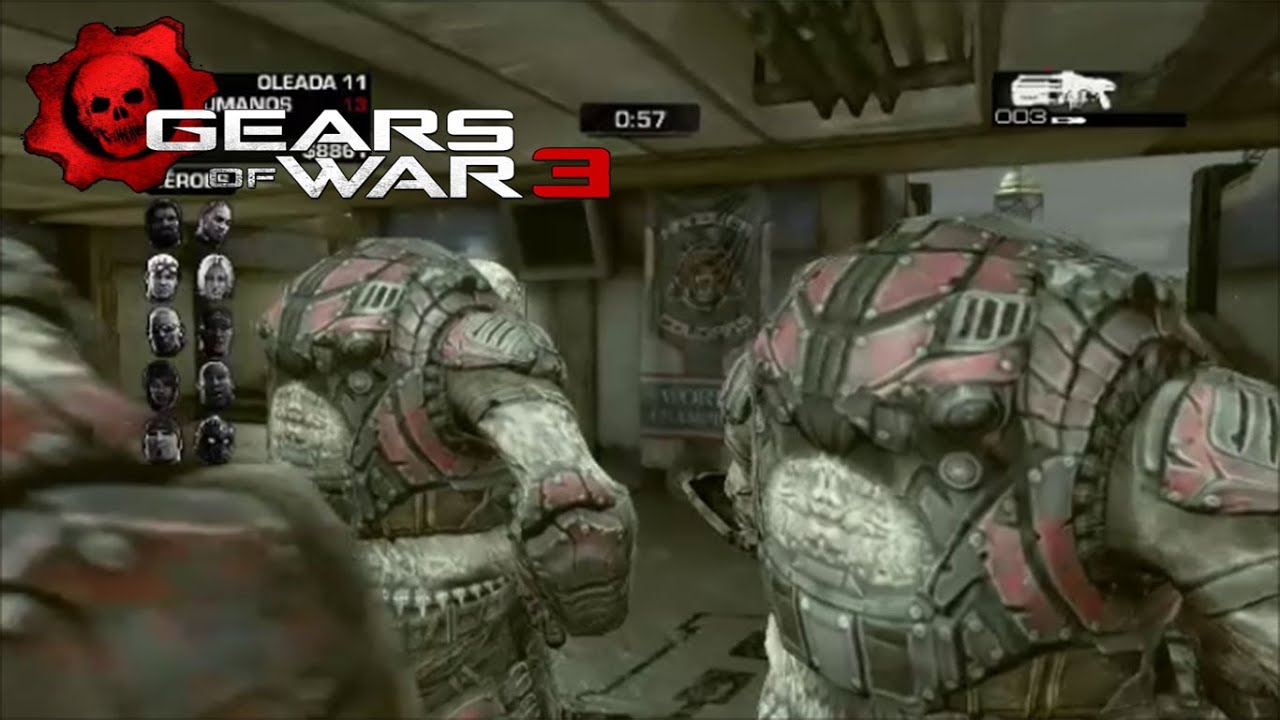 Gears of war 3: Modo Bestia en Trashball / ¡Miserable! :v / Gameplay HD