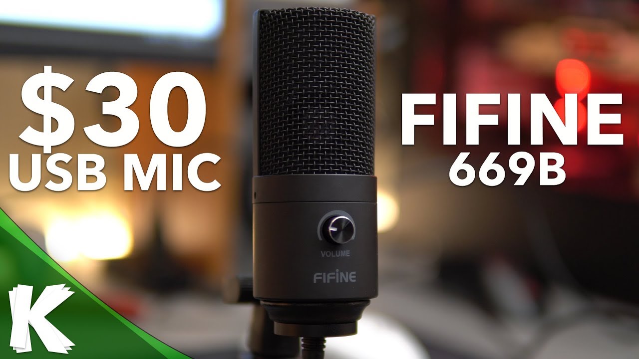 Бюджетный микрофон за 30 долларов | FIFINE K669B | Насколько он хорош? | Сырые и обработанные ауд...